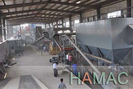 Construction Waste Processing Plant for Green Environmental
